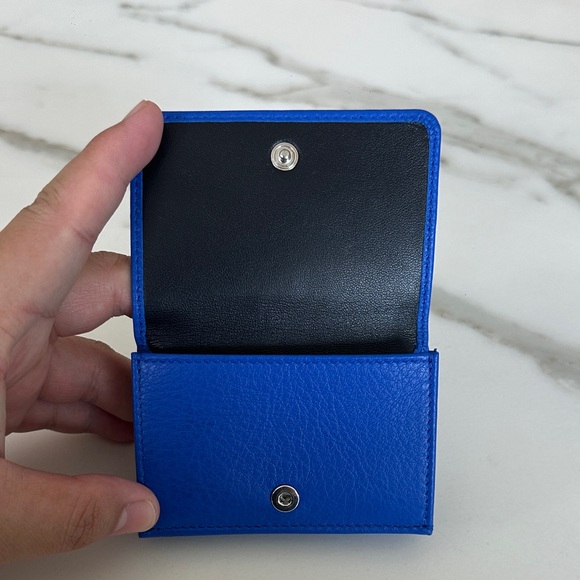 Balenciaga Royal Blue Card Case - Picture 4 of 5